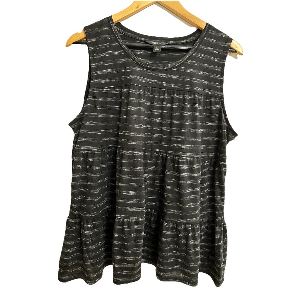 Simply Vera Wang Top Size Large Black